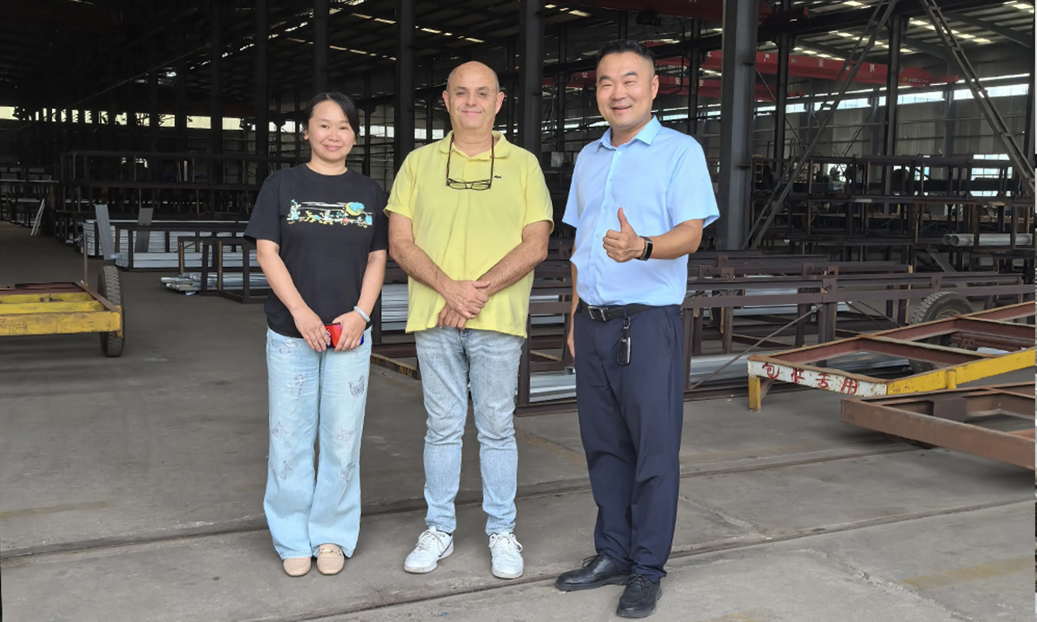 QY Aluminum Successfully Passed the Factory Inspection by British Customers, Stepping towards a New Height in the International Market